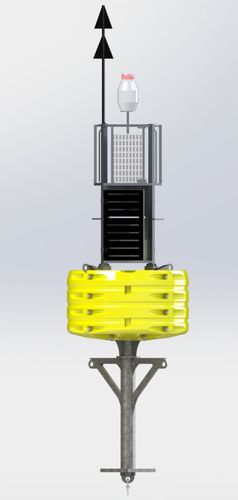 Boya de balizamiento - Ø2000 MM - PMS DockMarine - para alta mar / de polietileno