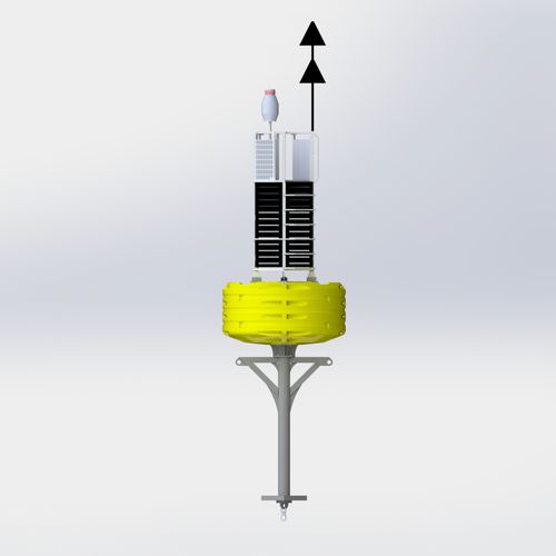 Boya de balizamiento - Ø2500 MM - PMS DockMarine - para alta mar / de polietileno