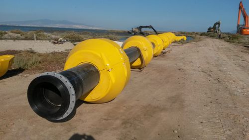 Flotador para conducto - dredge - PMS DockMarine