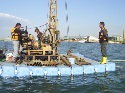 Plataforma flotante - Working - PMS DockMarine