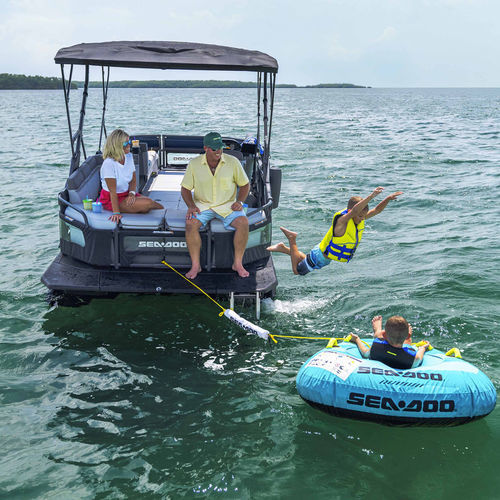 Barco pontón trimarán - SWITCH® CRUISE - Sea-doo - intraborda / open / con consola lateral