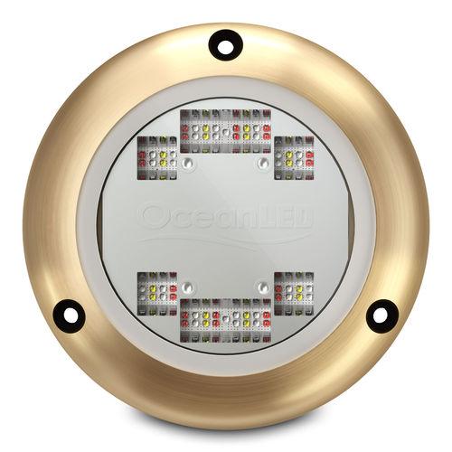 Iluminación subacuática para barco - Sport S3166s - OceanLED - LED RGBW / para montaje en superficie / multicolor