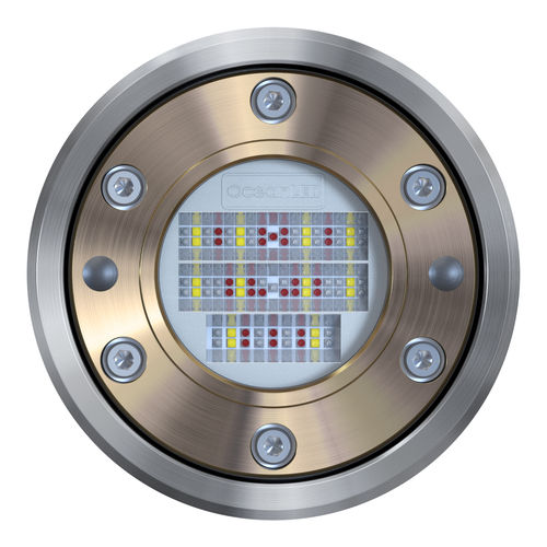 Iluminación subacuática para yate - Explore E9 - OceanLED - LED / para casco de aluminio / para casco de acero