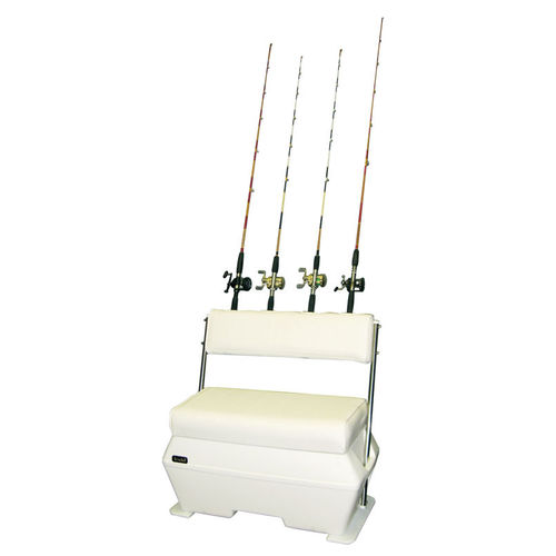 Asiento para barco - 1792-URH - Todd Marine Products - con vivero / con portacañas de pesca