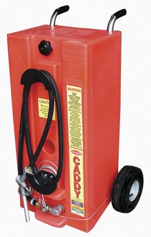 Sistema de drenaje móvil - Gas Caddy - Todd Marine Products - para barco / para puerto deportivo