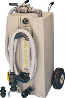Sistema de drenaje móvil - Waste Caddy - Todd Marine Products - para barco