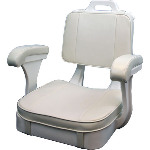 Asiento piloto - 40-1050C - Todd Marine Products - para barco / con reposabrazos / 1 plaza