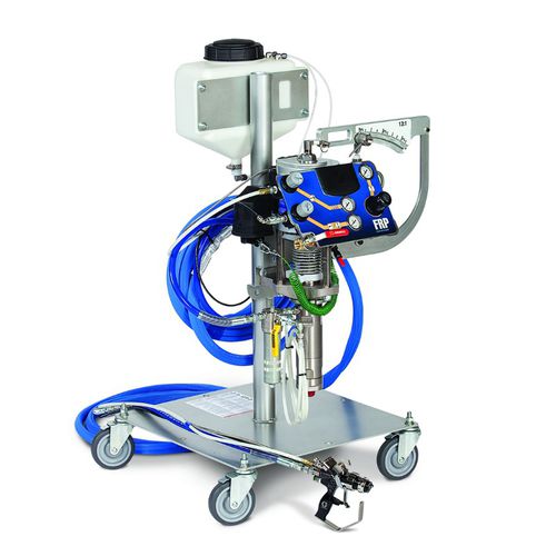 Dosificador-mezclador resina - FRP Gel Coat - Graco - electrónico / para astillero naval
