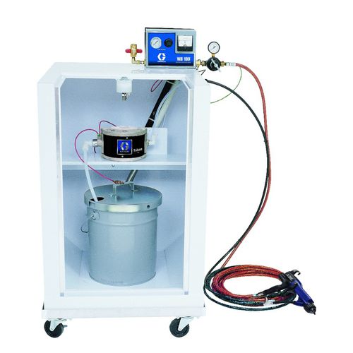 Máquina de pulverización de pintura móvil - WB100 series - Graco - para astillero naval
