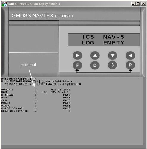 Receptor para buque - MI Simulators - NAVTEX