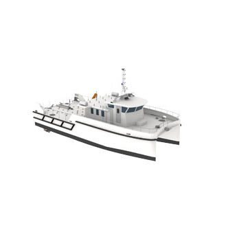 Barco profesional barco de trabajo - IX CAT 65 - H2X Yachts & Ships - catamarán / intraborda