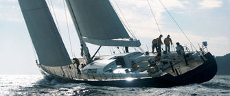 Yate de vela de crucero - BLUE DIAMOND - H2X Yachts & Ships - con popa abierta / a medida