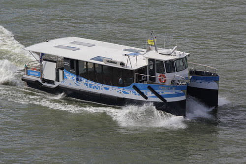 Ferri de pasajeros catamarán - AQUACAT  - H2X Yachts & Ships