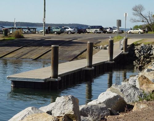 Pantalán flotante - BOAT RAMP - Marina Dock Systems - de amarre / para puerto deportivo / de barco