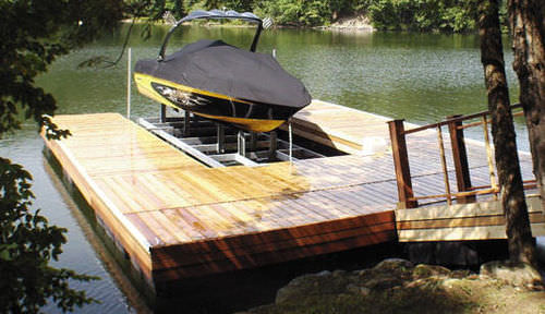 Ascensor de barcos - BoatPort - Hewitt Boats Lifts and Docks - flotante