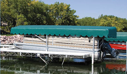 Ascensor para barco pontón - Hewitt Boats Lifts and Docks