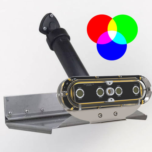 Iluminación subacuática para barco - Sea-Vue® - HURLEY MARINE - LED RGB / para montaje en superficie / multicolor
