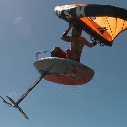 Tabla de SUP de surf - HOVER LE ULTRA - Naish Surfing - wing / para adulto / multicolor
