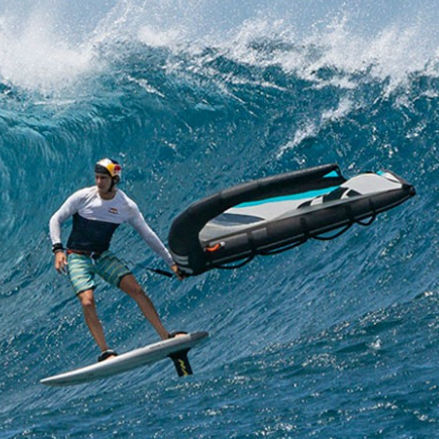 Ala wing hinchable híbrida - SURFER MK4 - Naish Surfing - de velocidad / de wave / de salto