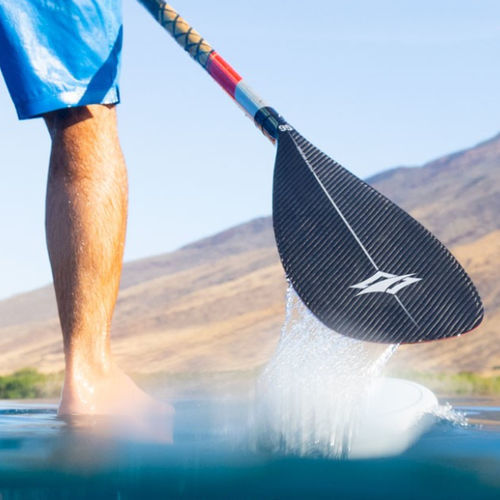 Pala para tabla de stand-up paddle - KEVLAR WAVE 95 VARIO RDS - Naish Surfing - de recreo / simétrica / simple