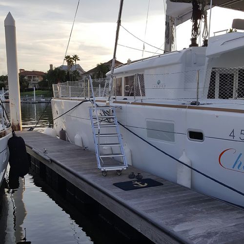 Escalera para barco - Mar Quipt - lateral / de baño / de acceso a bordo