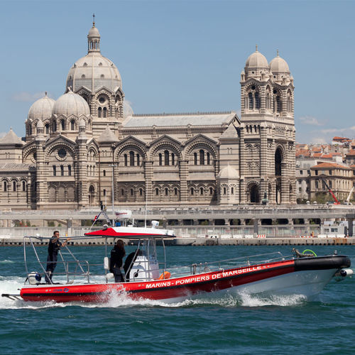 Barco profesional barco de vigilancia - TEN  - Stem Marine - barco de salvamento / barco de bomberos / hidrojet intraborda