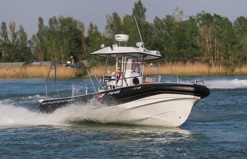 Barco profesional barco de vigilancia - 750 - Stem Marine - hidrojet intraborda / stern-drive / diésel