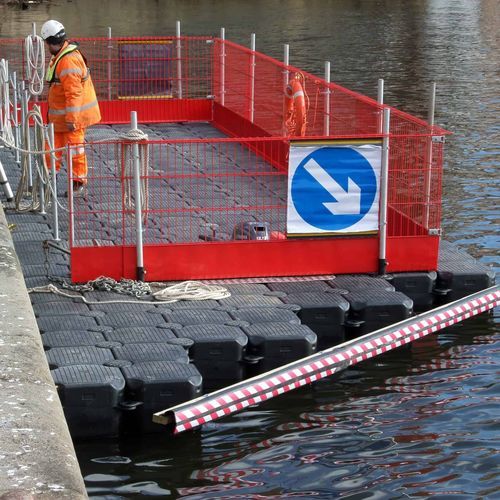 Pantalán flotante - 10 series - JETFLOAT INTERNATIONAL - de trabajo / para puerto deportivo / para puerto
