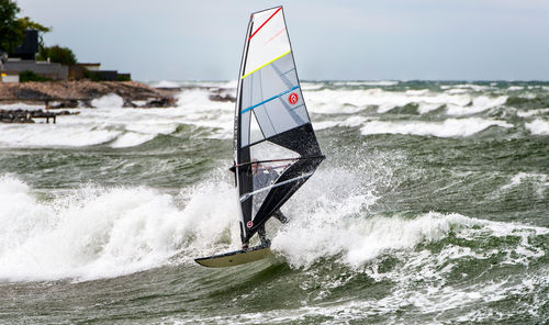 Vela de windsurf de wave - SUPERFREAK ME - HOT SAILS MAUI - de freestyle / 5 sables