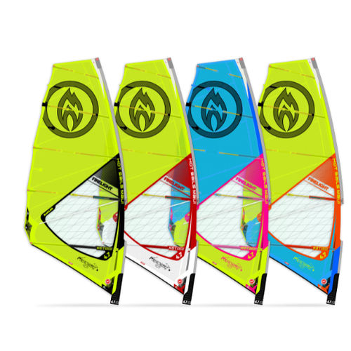 Vela de windsurf de wave - FIRELIGHT - HOT SAILS MAUI - de freeride / 5 sables