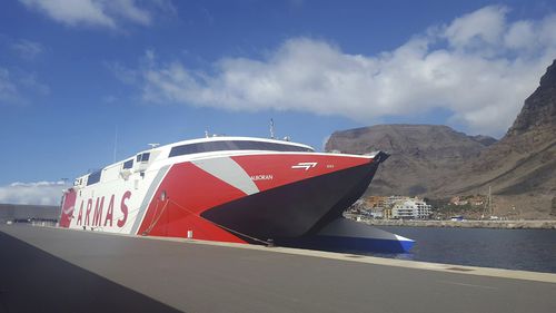 Car-ferry Ro-Pax - VILLA DE AGAETE - INCAT - catamarán / de alta velocidad