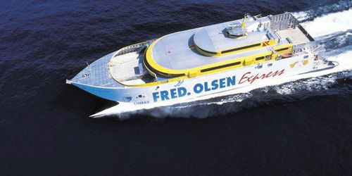 Car-ferry Ro-Pax - HSC ARTEMIS - INCAT - catamarán / de alta velocidad