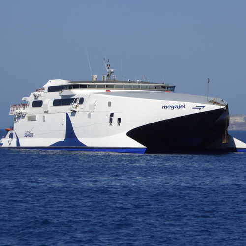 Car-ferry catamarán - MEGA JET - INCAT - de alta velocidad