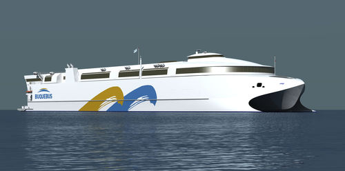 Car-ferry Ro-Pax - INCAT HULL  - INCAT - catamarán