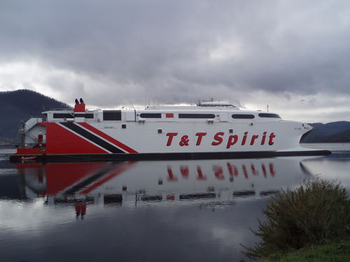 Car-ferry Ro-Pax - T&T SPIRIT - INCAT - catamarán / de alta velocidad