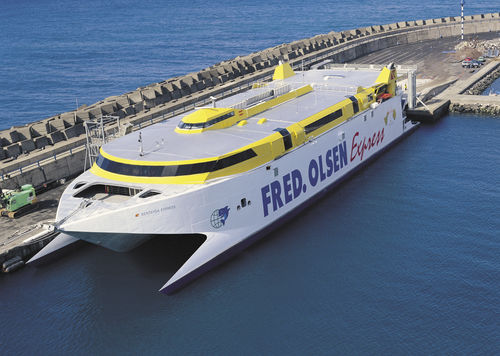 Car-ferry Ro-Pax - BENCOMO EXPRESS - INCAT - catamarán / de alta velocidad