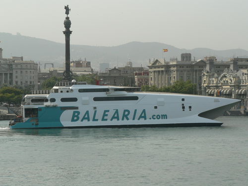 Car-ferry catamarán - JAUME III - INCAT - de alta velocidad