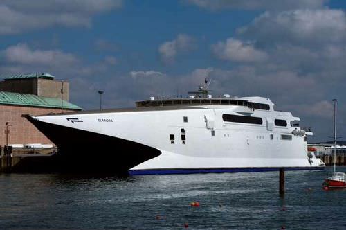 Car-ferry catamarán - FARES 2 - INCAT - de alta velocidad