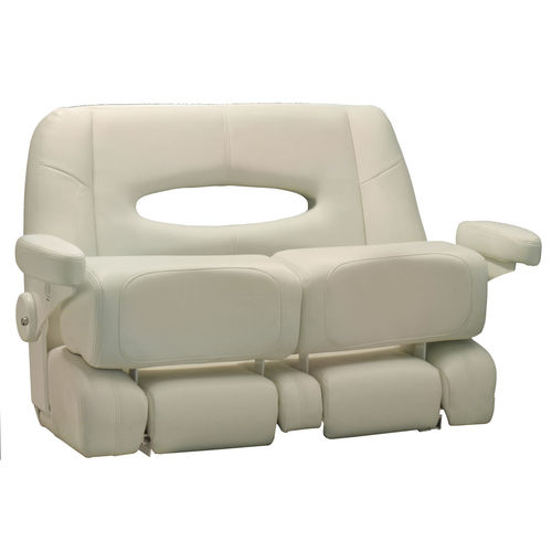 Banqueta para barco - BILLFISH 42 - Llebroc Industries - para 2 personas / negra / gris
