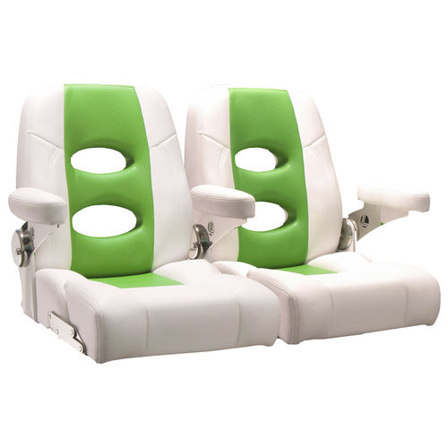 Asiento envolvente - BILLFISH  - Llebroc Industries - para barco / con reposabrazos / 2 plazas
