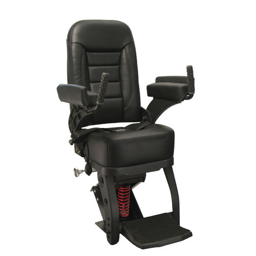 Asiento piloto - 4BRST-THXTO-BLK - Llebroc Industries - para operador / para barco de uso profesional / para buque