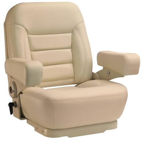 Asiento piloto - LX LOW BACK 28 - Llebroc Industries - envolvente / para operador / para barco