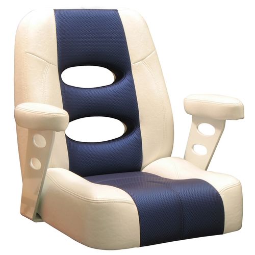 Asiento envolvente - 4BBF4 - Llebroc Industries - para barco / para barco de uso profesional / con reposabrazos