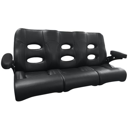 Banqueta para barco - BILLFISH 60 - Llebroc Industries - 3 plazas / negra / gris