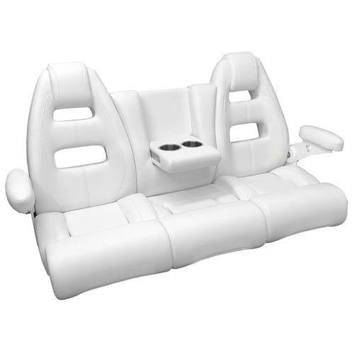 Banqueta para barco - MAKO 61 - Llebroc Industries - 3 plazas / negra / gris