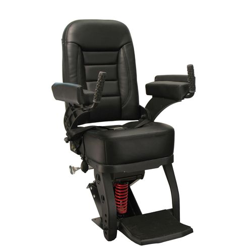 Asiento piloto - 4BRST-THXTO-BLK.1 - Llebroc Industries - envolvente / para operador / para barco de uso profesional