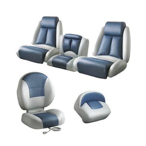 Asiento envolvente - PRO MAX COMPLETE SET - Llebroc Industries - de bass-boat / para 3 personas / multicolor