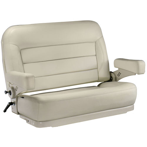 Asiento para barco de uso profesional - LX DOUBLE WIDE - Llebroc Industries - para barco offshore / para barco pontón / con reposabrazos