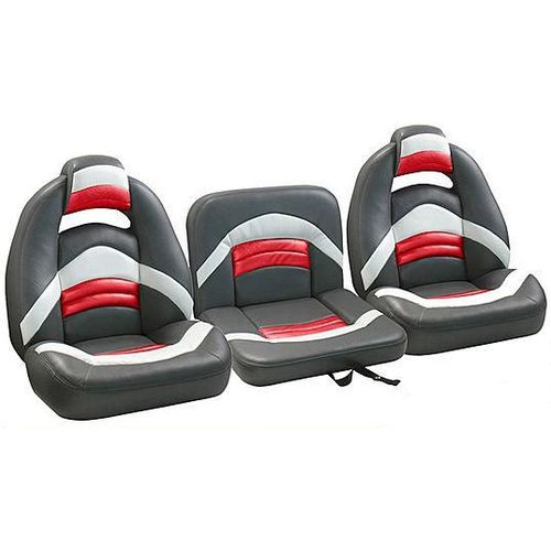 Asiento envolvente - 307 COMPLETE SET - Llebroc Industries - de bass-boat / para 3 personas / multicolor