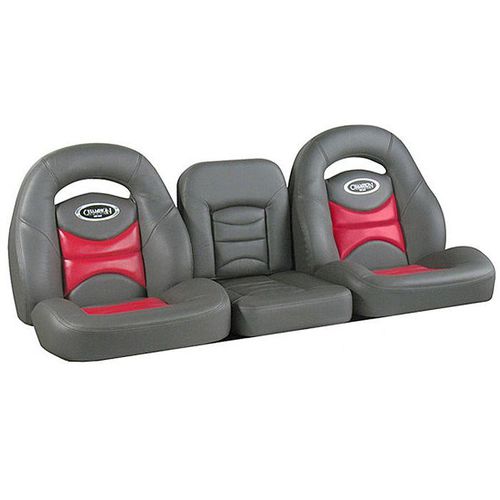 Asiento envolvente - 4BLL204A1 - Llebroc Industries - de bass-boat / para 3 personas / multicolor